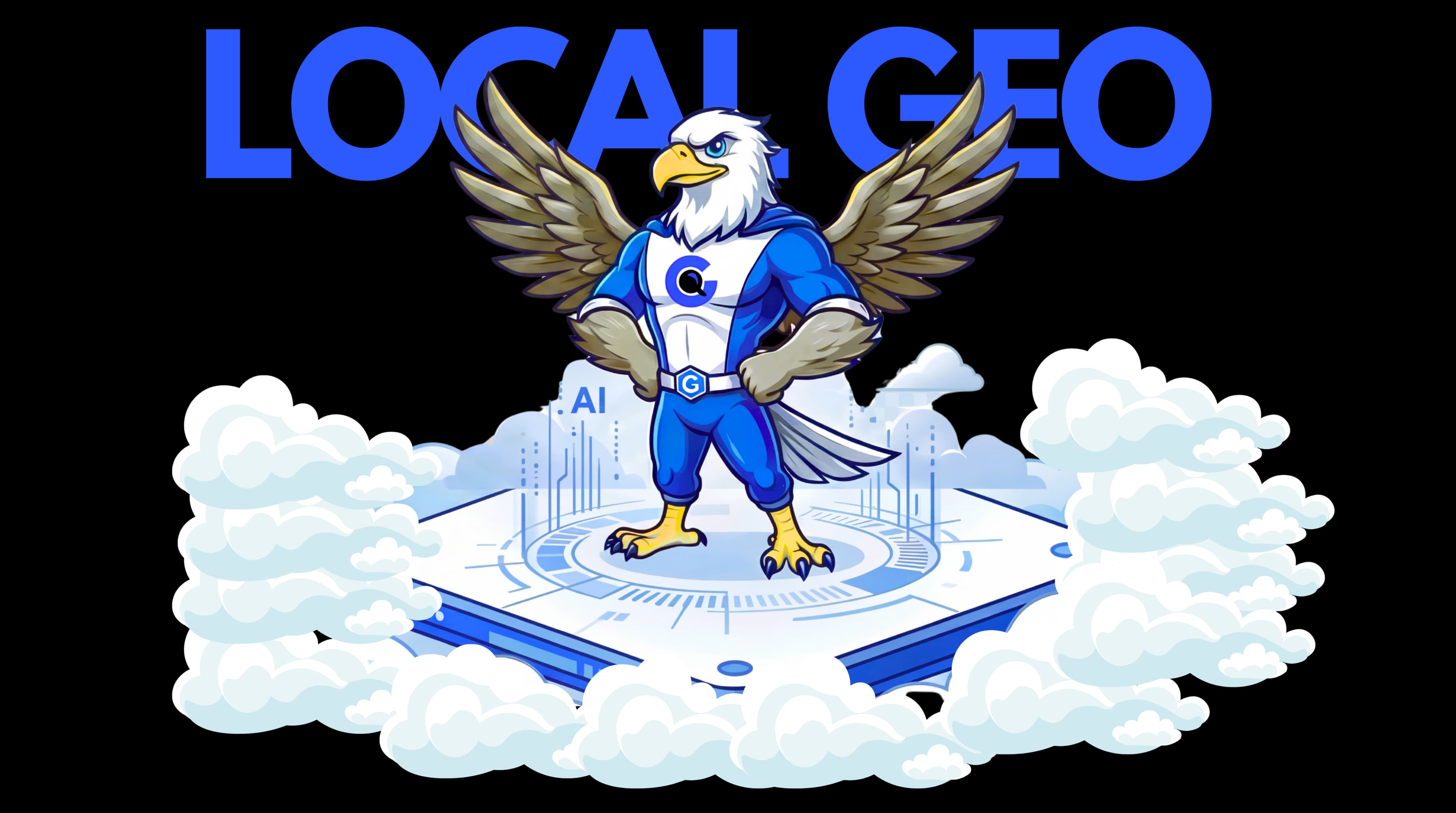 Geolify Local GEO mascot